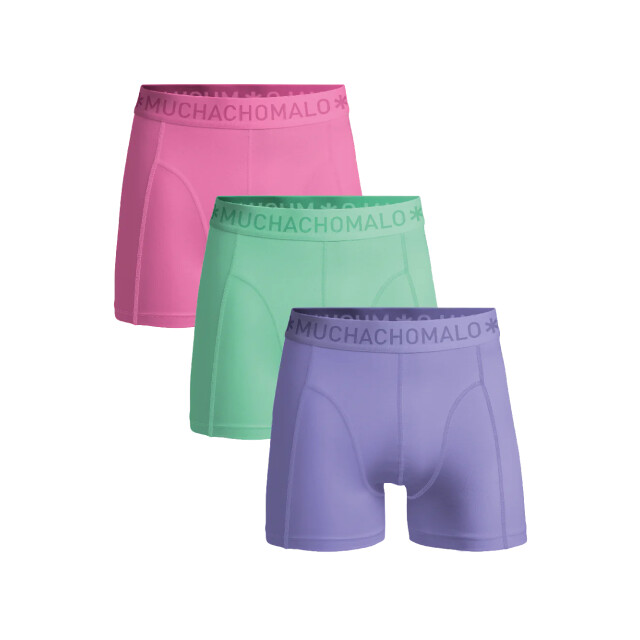 Muchachomalo Heren 3-pack boxershorts U-SOLID1010-1104 large