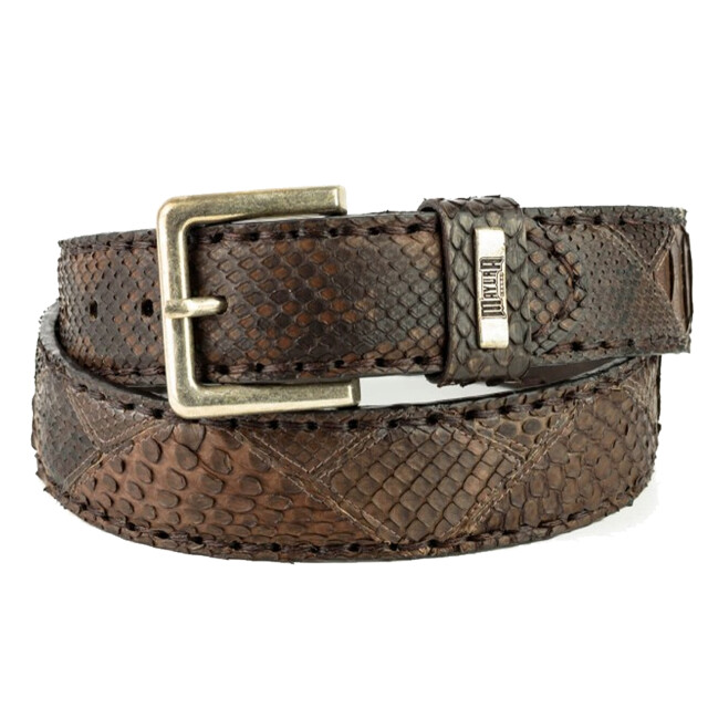 Mayura Boots Broekriem 1020- castana 1020-PYTHON CASTANA large