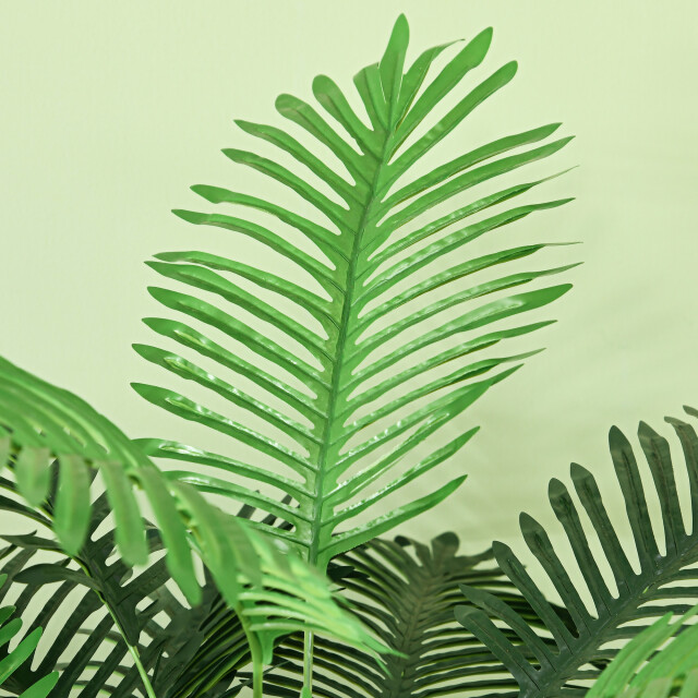 4goodz Homcom kunstplant kunstpalm 160 cm met 36 takken 3128083 large