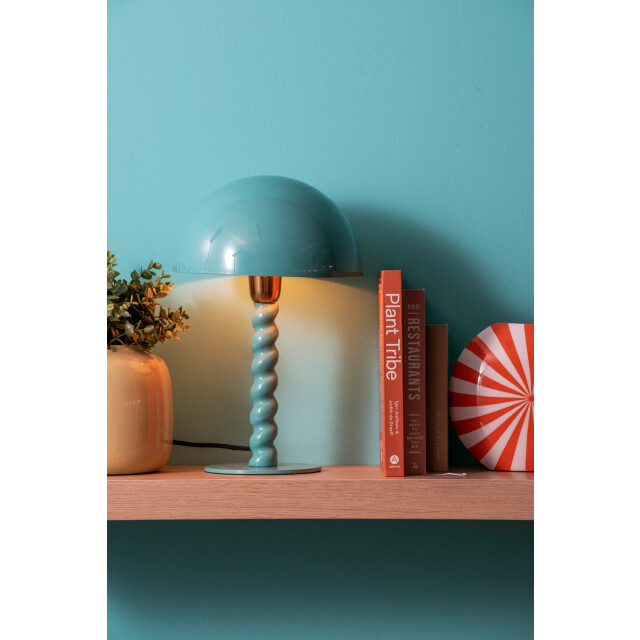 Leitmotiv tafellamp prisa turquoise blue 3062144 large