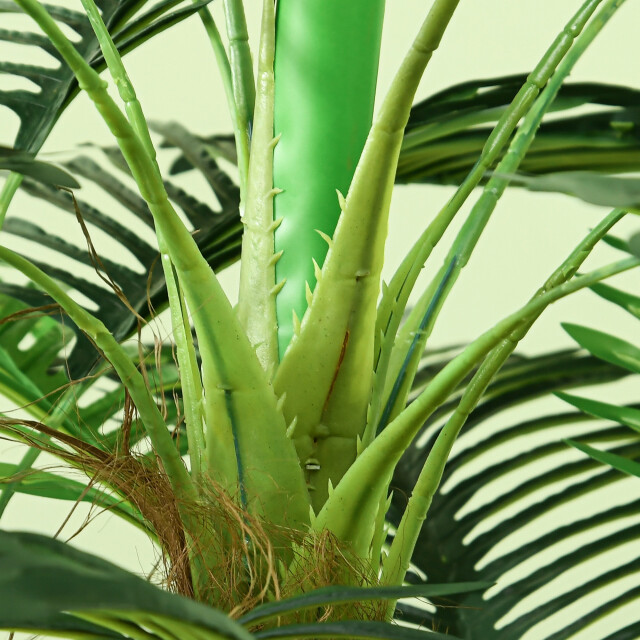 4goodz Homcom kunstplant kunstpalm 160 cm met 36 takken 3128083 large