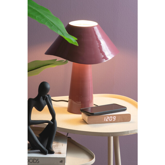 Leitmotiv tafellamp ameno dark mauve 3062164 large