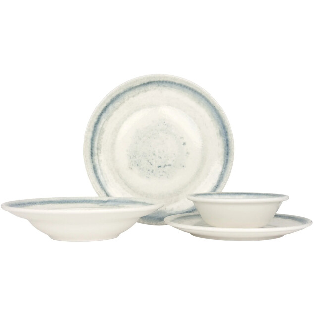 Bonna Serviesset (large) rivus line 24 delig 6 personen porselein 3084048 large