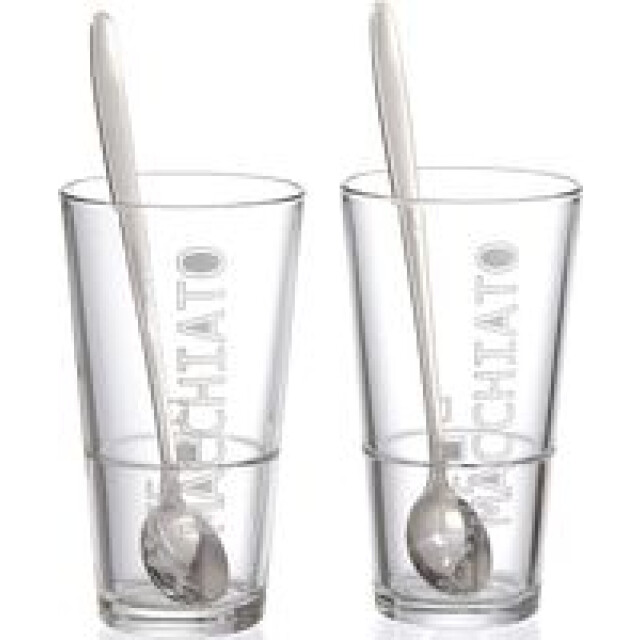 Ritzenhoff & Breker Set/2 latte macchiato m/lepels in gb lena 3083948 large