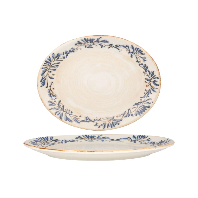 Bonna Serveerschaal grandma porselein 31x24 cm set van 2 3078855 large