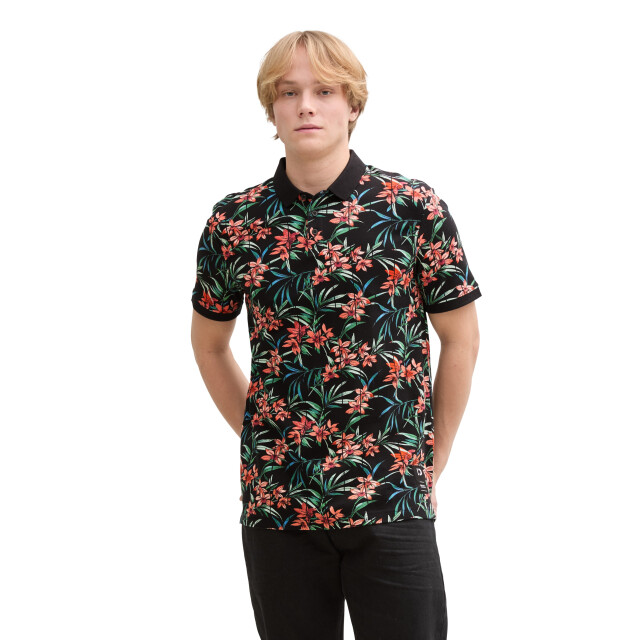 Tom Tailor Allover printed polo 1045599 large