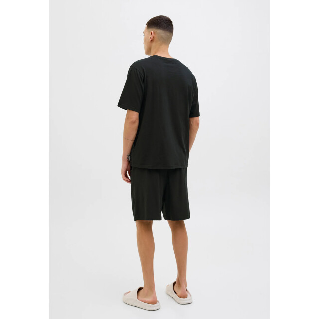 Jack & Jones Heren korte shortama pyjamaset jaceverest 12273635-Zwart large