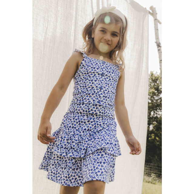 Looxs Revolution Zomer rok meisjes - 2512-7740-788-Hearts print large