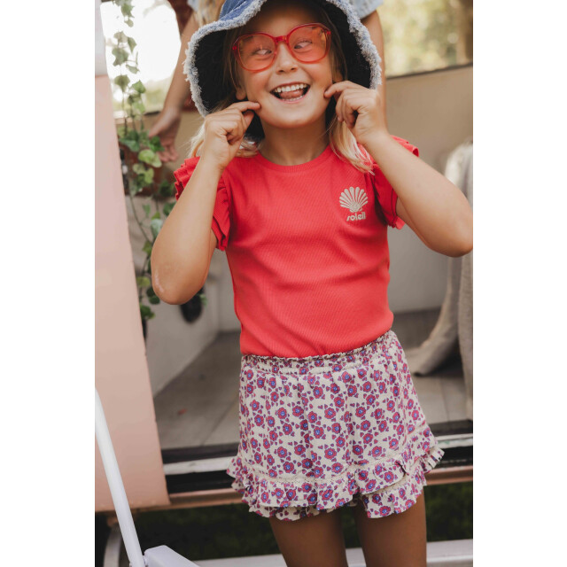 Looxs Revolution Zomer skort meisjes - 2512-7731-766-Poppy large