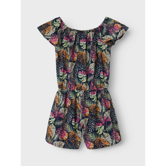 Name It Zomer jumpsuit meisjes navy nkfvinaya 13215907 - Navy Blazer FRESH TROPICAL - Nkfvinaya - NOOS large
