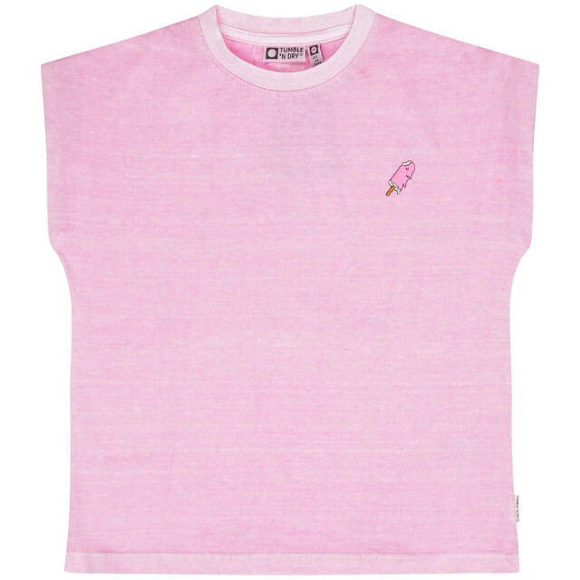 Tumble 'n Dry Zomer t-shirt meisjes - le sundae 84-21185-14033-rosebloom large