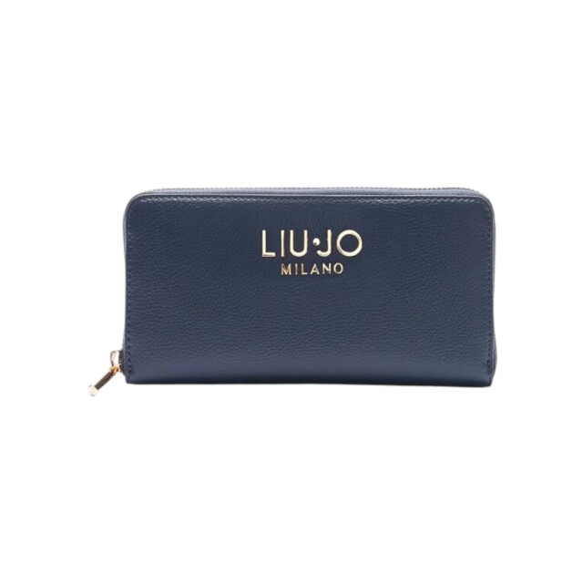 Liu Jo Portmonnee dames Liu Jo Blauw Lange Portemonnee Met Logo large
