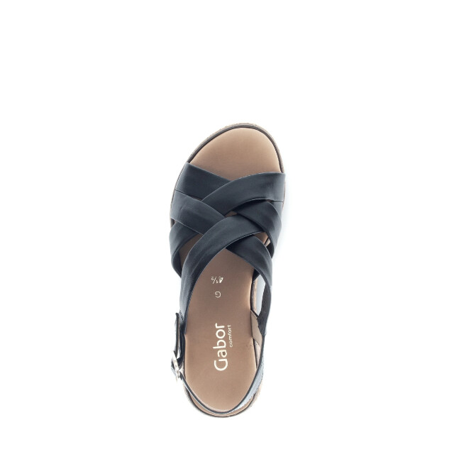 Gabor 62.823.57 Sandalen Zwart 62.823.57 large