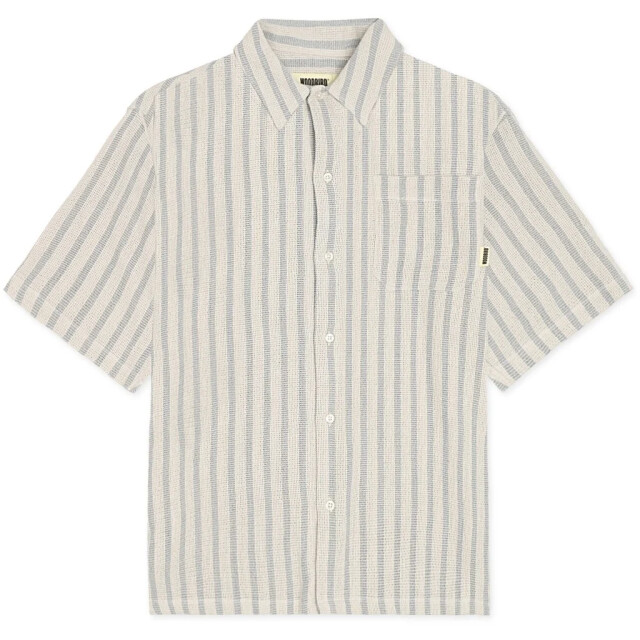 Woodbird Wbbanks weeve shirt 2516-709 off white 2516-709 large