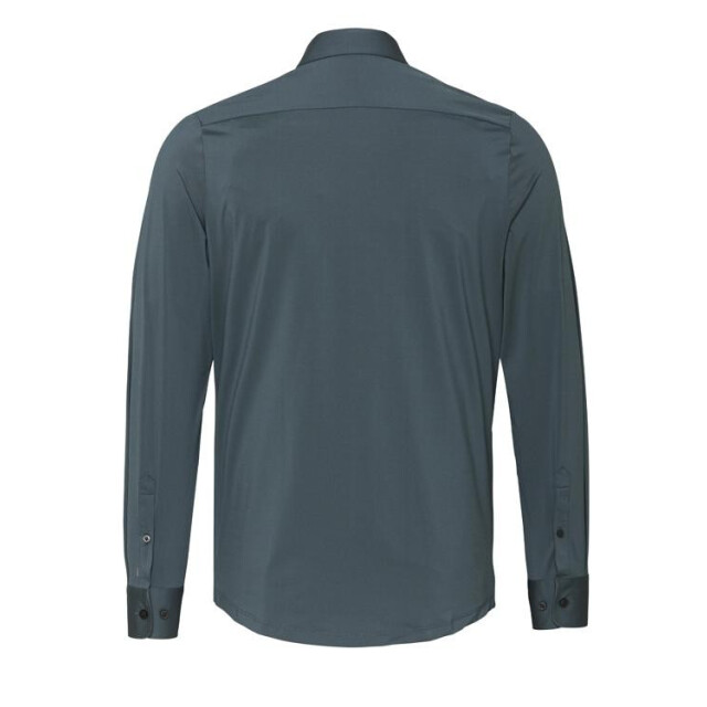 Pure E11301-21750 443 heren overhemd lange mouw - 443 Groen/E11301-21750 large