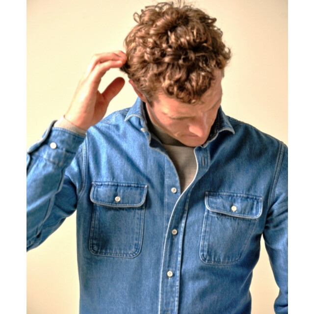 Profuomo Ppwf10007a 4 heren western   overshirt -  profu 4/PPWF10007A large