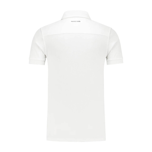 Morse code Alpha 1 pique polo met korte mouwen 099686-001-L large