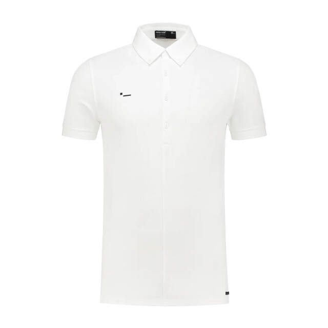 Morse code Alpha 3 jersey polo met korte mouwen 099707-001-L large