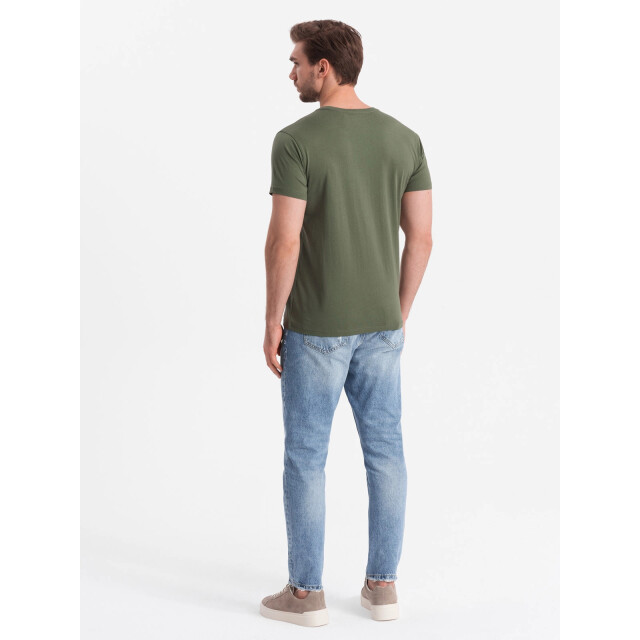 Ombre T-shirt heren - savanna OM-0146-SAVANNA large