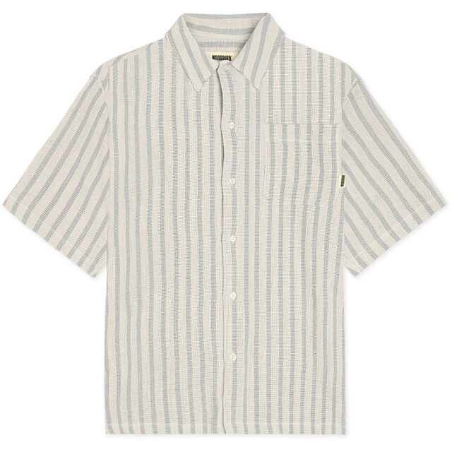 Woodbird Wbbanks weeve shirt 2516-709 off white 2516-709 large