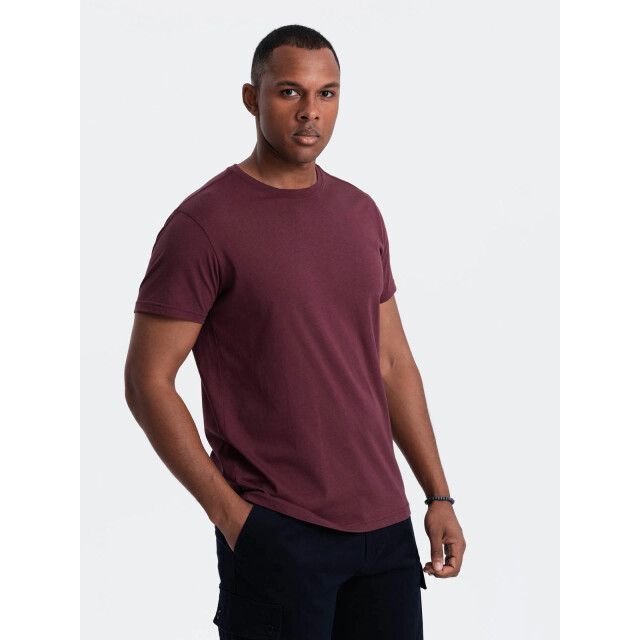 Ombre T-shirt heren bordeaux karite OM-0146-KARITE large