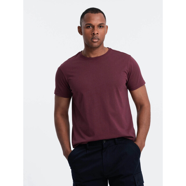 Ombre T-shirt heren bordeaux karite OM-0146-KARITE large