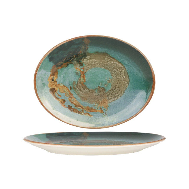 Bonna Serveerschaal futura porselein 31x14 cm set van 2 3069651 large