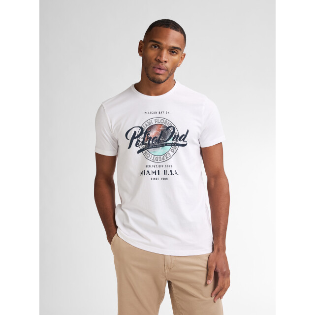 Petrol Industries Men t-shirt ss classic print M-1050-TSR602 large