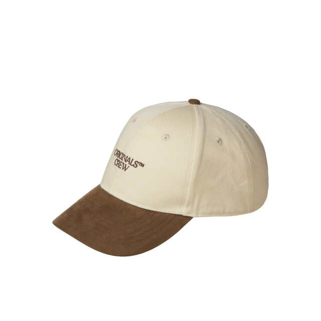Jack & Jones Heren baseball cap jaccrew crèmewit 12263533 large