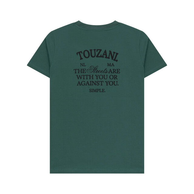 Touzani Zomer t-shirt jongens - kigoi Kigoi Green Light Blue large