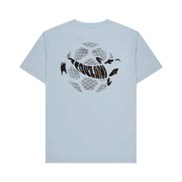 Touzani Zomer t-shirt jongens licht , oversized goromo trick Goromo Trick Light Blue large