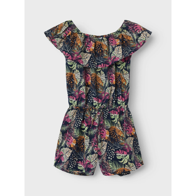 Name It Zomer jumpsuit meisjes navy nkfvinaya 13215907 - Navy Blazer FRESH TROPICAL - Nkfvinaya - NOOS large