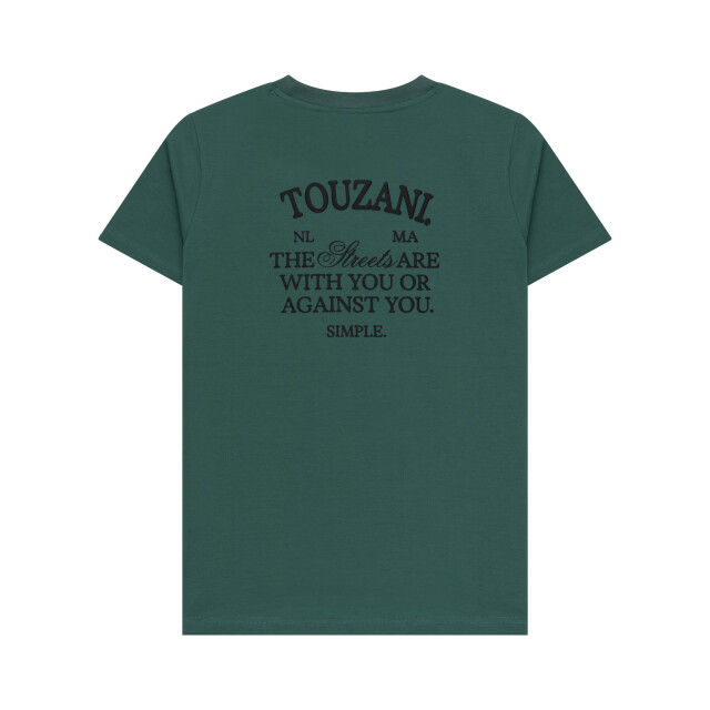 Touzani Zomer t-shirt jongens - kigoi Kigoi Green Light Blue large