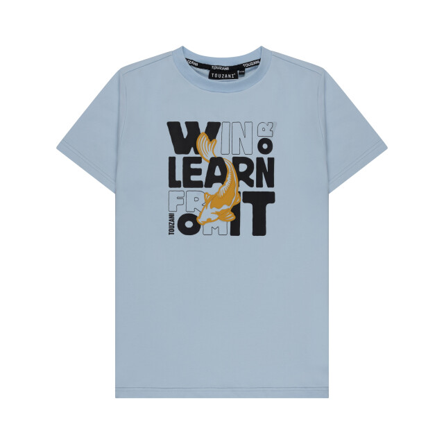 Touzani Zomer t-shirt jongens licht karasugoi Karasugoi Light Blue large