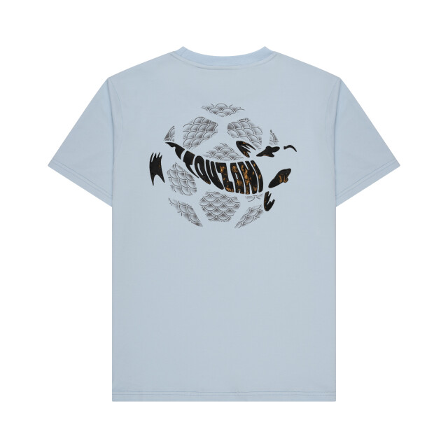 Touzani Zomer t-shirt jongens licht , oversized goromo trick Goromo Trick Light Blue large