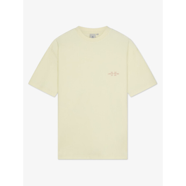 Law of the sea sun artwork tee 10080 901 coconut milk 05011.112.0027 large