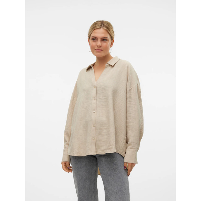 Vero Moda vmmelany queeny ls shirt 10316389 overcast 06615.820.0245 large