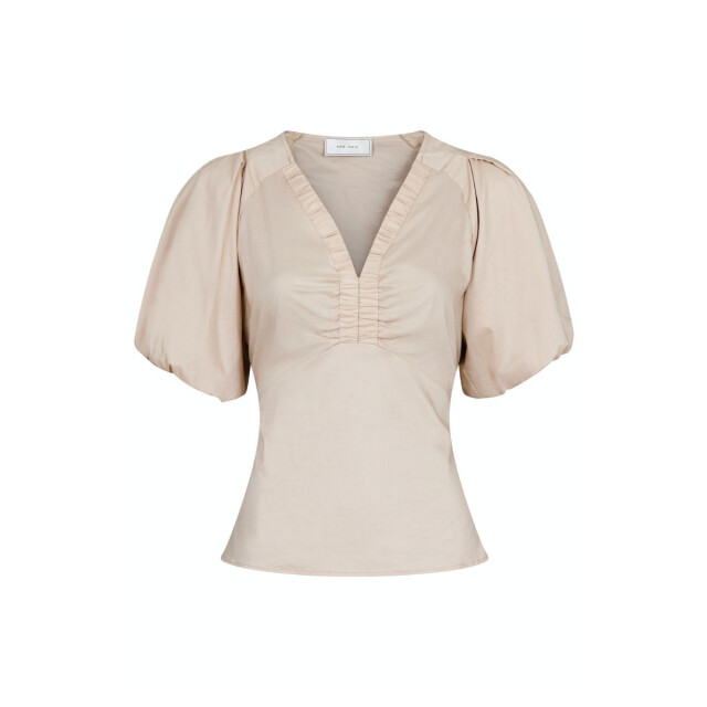 Neo Noir irina poplin blouse 162219 125 dark sand 06613.820.0004 large