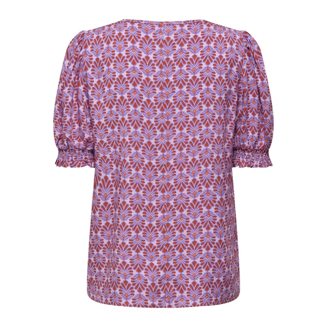 Only onlnova life vis s/s blair top aop 15256766 dewberry 06613.799.0002 large