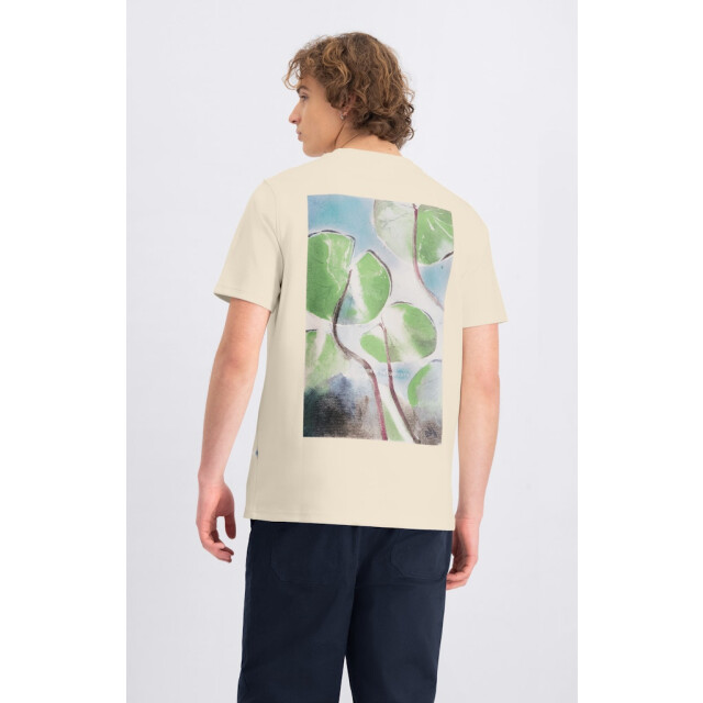 Law of the sea lily artwork tee 10074 901 coconut milk 05011.112.0026 large