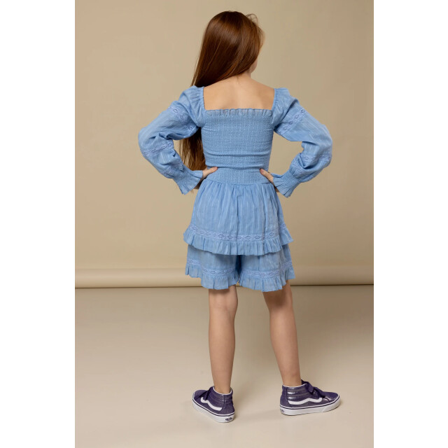Looxs Revolution Boho jurk/short sky voor meisjes in de kleur 2512-5828-105 large