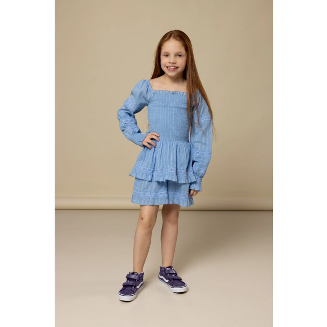 Looxs Revolution Boho jurk/short sky voor meisjes in de kleur 2512-5828-105 large