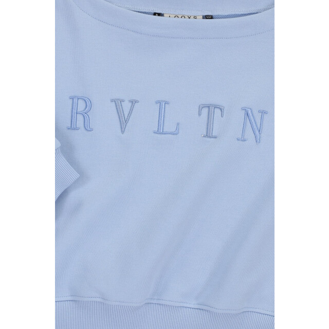 Looxs Revolution Sweater blue pastel voor meisjes in de kleur 2512-5339-128 large