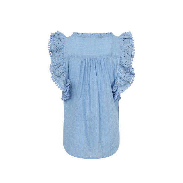 Looxs Revolution Boho top sky blue voor meisjes in de kleur 2512-5128-105 large
