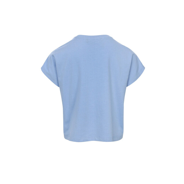 Looxs Revolution T-shirt blue pastel modal/katoen voor meisjes in de kleur 2512-5434-128 large