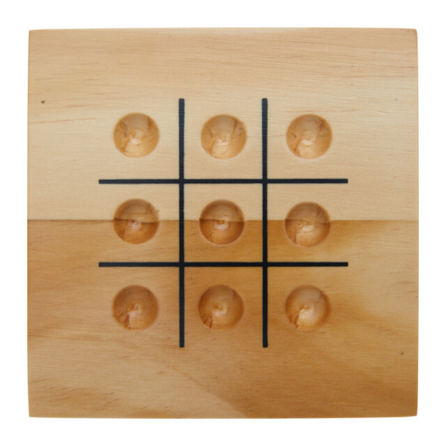 Generic Surplus Strobus houten tic-tac-toe spel UTPF4388_natural large