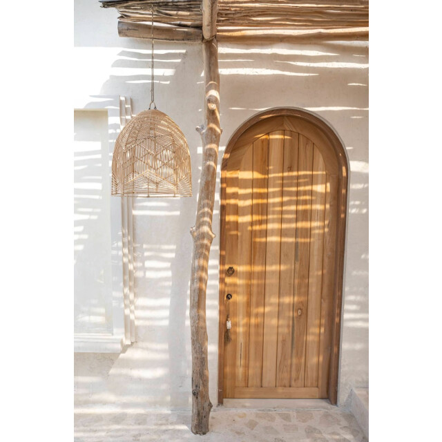 Bazar Bizar Hanglamp naturel l bala BAYU012N-L-50x50 large