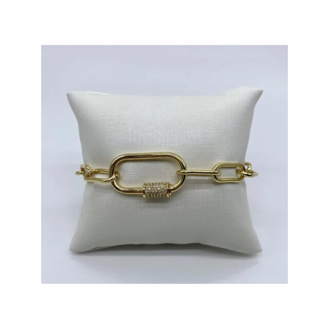 The Dezzy Factory Chainy bracelet smalldiamant 240018-2 large