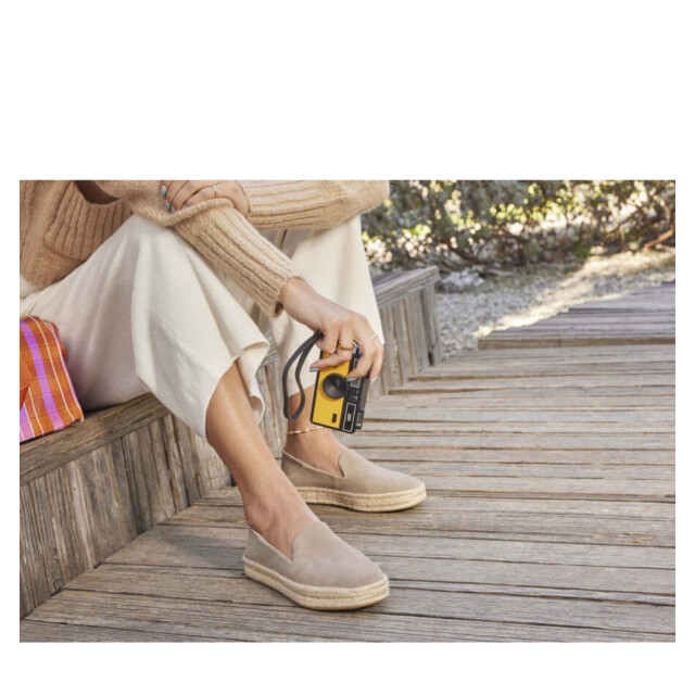 Toms Carolina slip ons van suède espadrilles dames 10020711 large