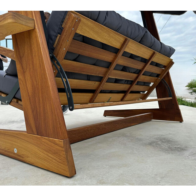 Westmann Houten verandaschommel sia 2400 antraciet 120x236x190 cm 3057066 large